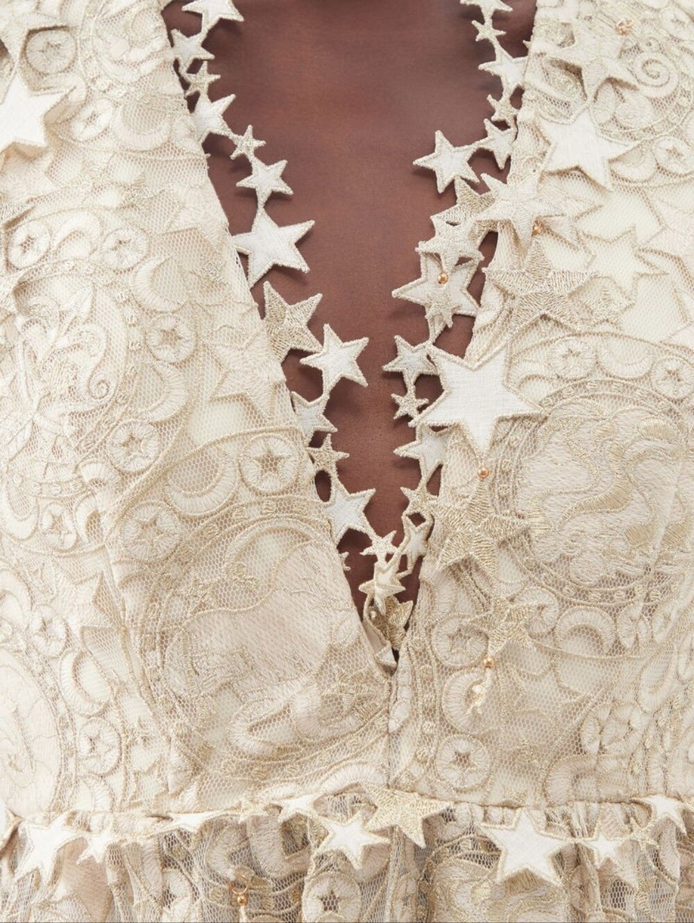 NWT Zimmermann Celestial Zodiac Star Tulle Midi Dress - Picture 5 of 16